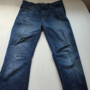Aeropostale Men's Slim Bootcut Blue Jeans 30W x 32L 100% Cotton